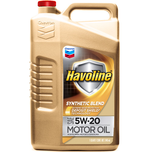 Chevron Havoline Synthetic Blend 5W-20