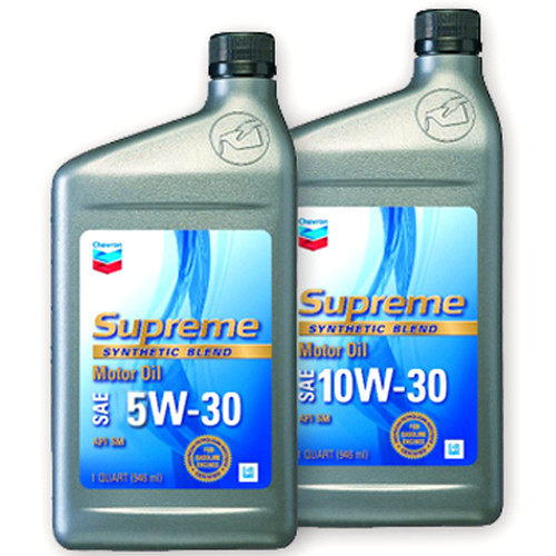 Chevron Supreme Synthetic Blend 5W-30