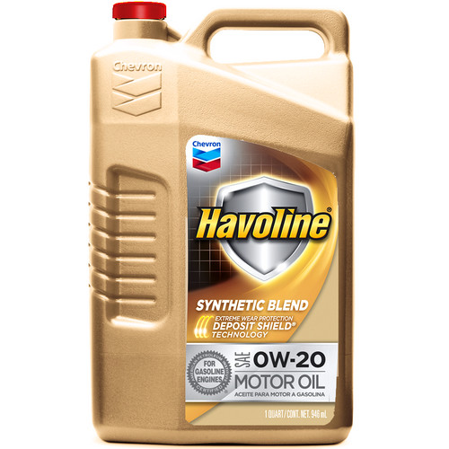 Chevron Havoline Synthetic Blend 0W-20