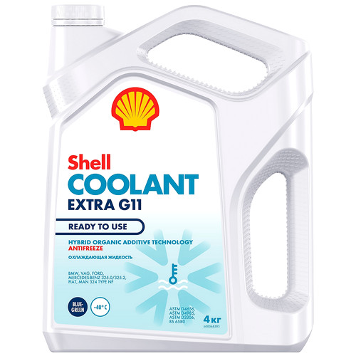 Shell Coolant Extra G11 Ready to Use