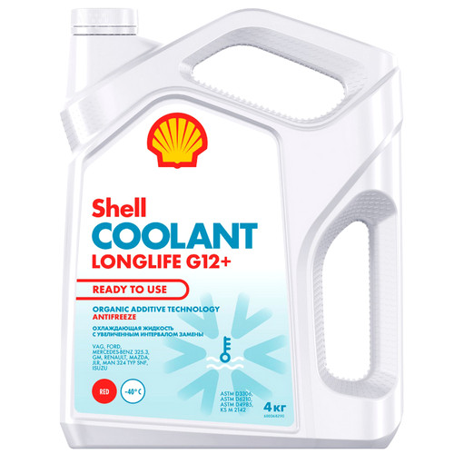 Shell Coolant Longlife G12+ Ready to Use