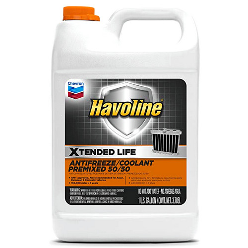 Chevron Havoline Xtended Life Anti-Freeze/Coolant - 50/50 Premixed
